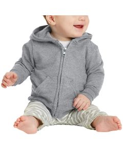 Port & Company - Infant Core Fleece Full-Zip Hooded Sweatshirt
