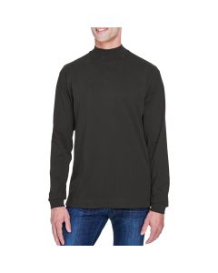 UltraClub - Adult InterlockLong-Sleeve Turtleneck