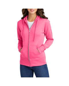 Port & Company - Ladies Core Fleece Full-Zip Hoodie