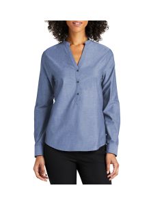 Port Authority - Ladies Longsleeve Chambray Easy Care Shirt
