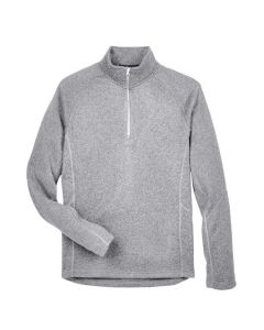 Devon & Jones - Adult Bristol Sweater Fleece Quarter-Zip