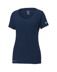 Nike - Ladies Dri-FIT Cotton/Poly Scoop Neck Tee